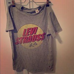 Levi’s shirt.